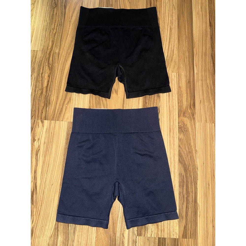 SO NEW Women's BIKE Shorts HIGH RISE FITTED SIZE S Small Lot Of 2